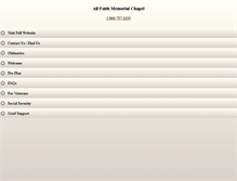 Tablet Screenshot of allfaithmemorial.com